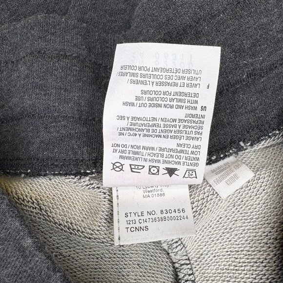 Puma Jogger Sweat Capri Pants Womens Size XS Gray Fleece Elastic Waist Pull On - Picture 4 of 8